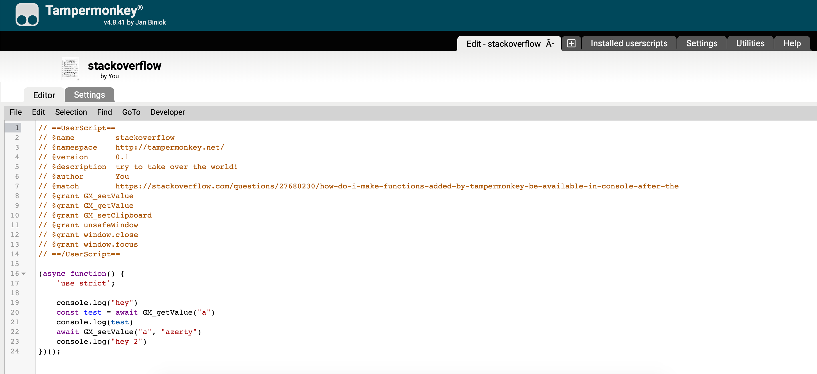 浏览器插件与油猴脚本开发